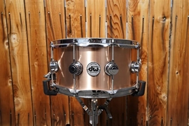 DW DRV26514SVC USA Collectors Series - Bell Bronze - Brushed Finish - 6.5 x 14" Snare Drum